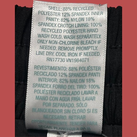 Kona Sol - Women's Quick Dry Board Skirt With Pockets - Black - Extra Large - Picture 13 of 16